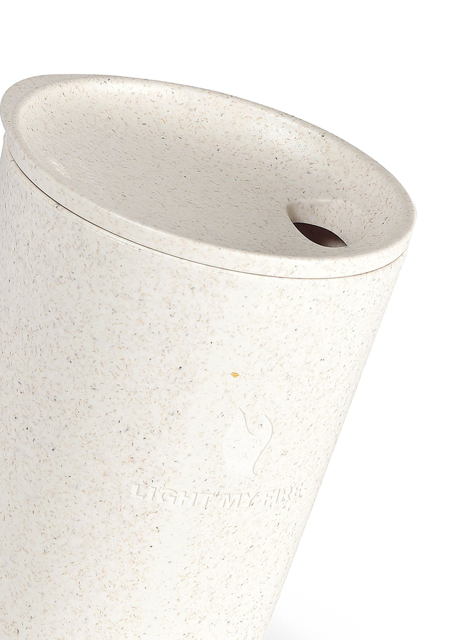 Туристическа чаша Light My Fire MyCup & Lid Original (0,36 l) - creme