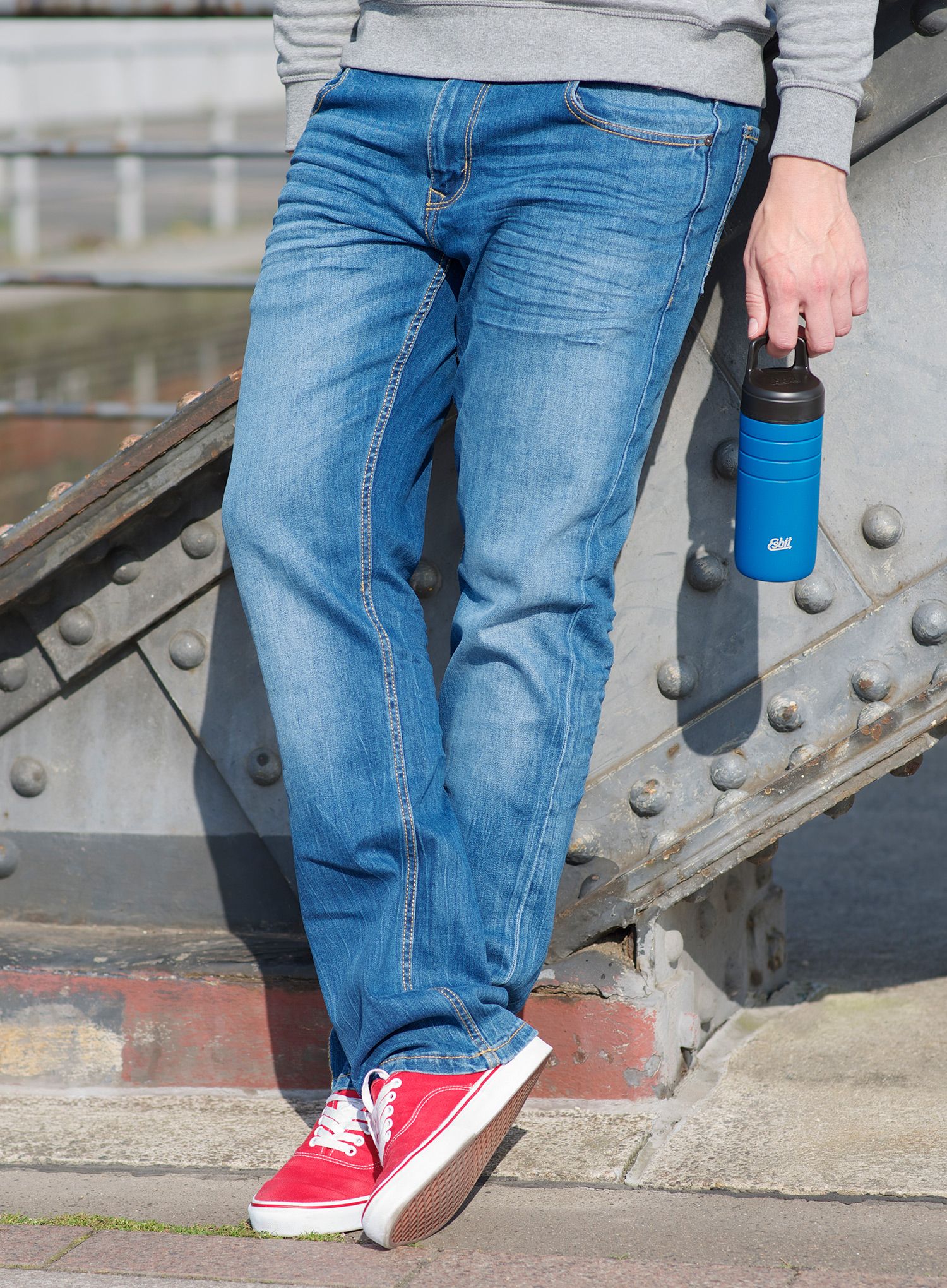 Термочаша Esbit Majoris Stainless Steel Thermo Mug 450ml - polar blue