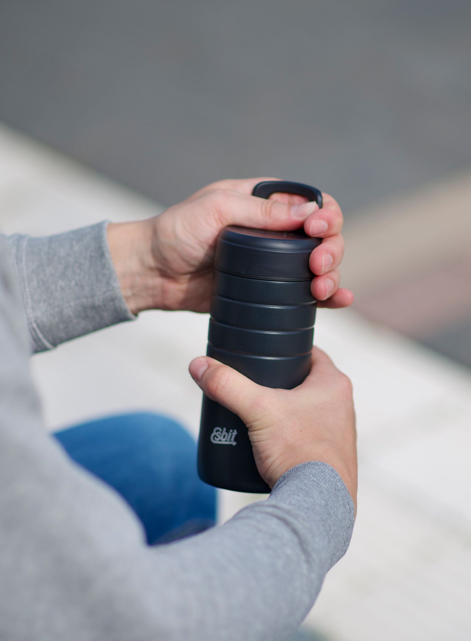 Термочаша Esbit Majoris Stainless Steel Thermo Mug 450ml - black
