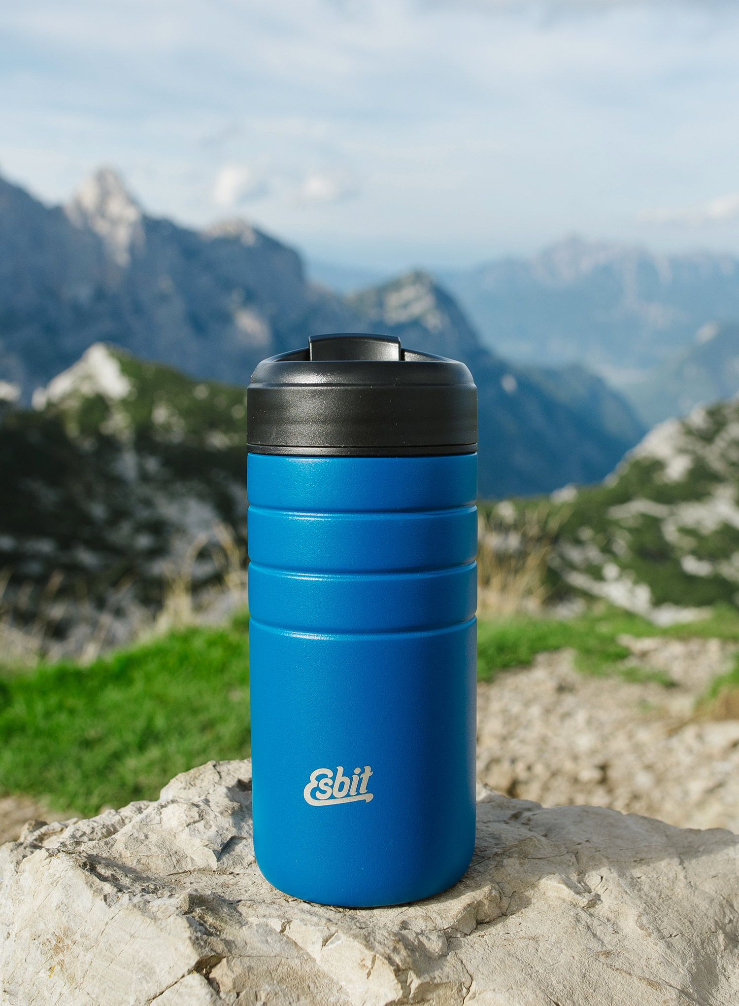 Термочаша Esbit Majoris Thermo Mug Flip Top 450ml - polar blue