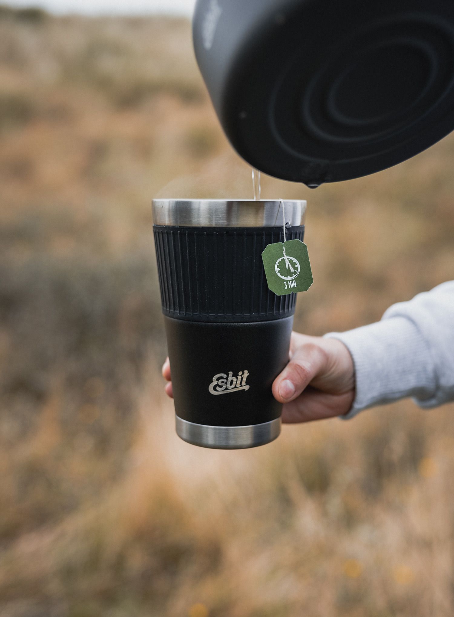 Термочаша Esbit Sculptor Tumbler Thermo Mug 550ml - black