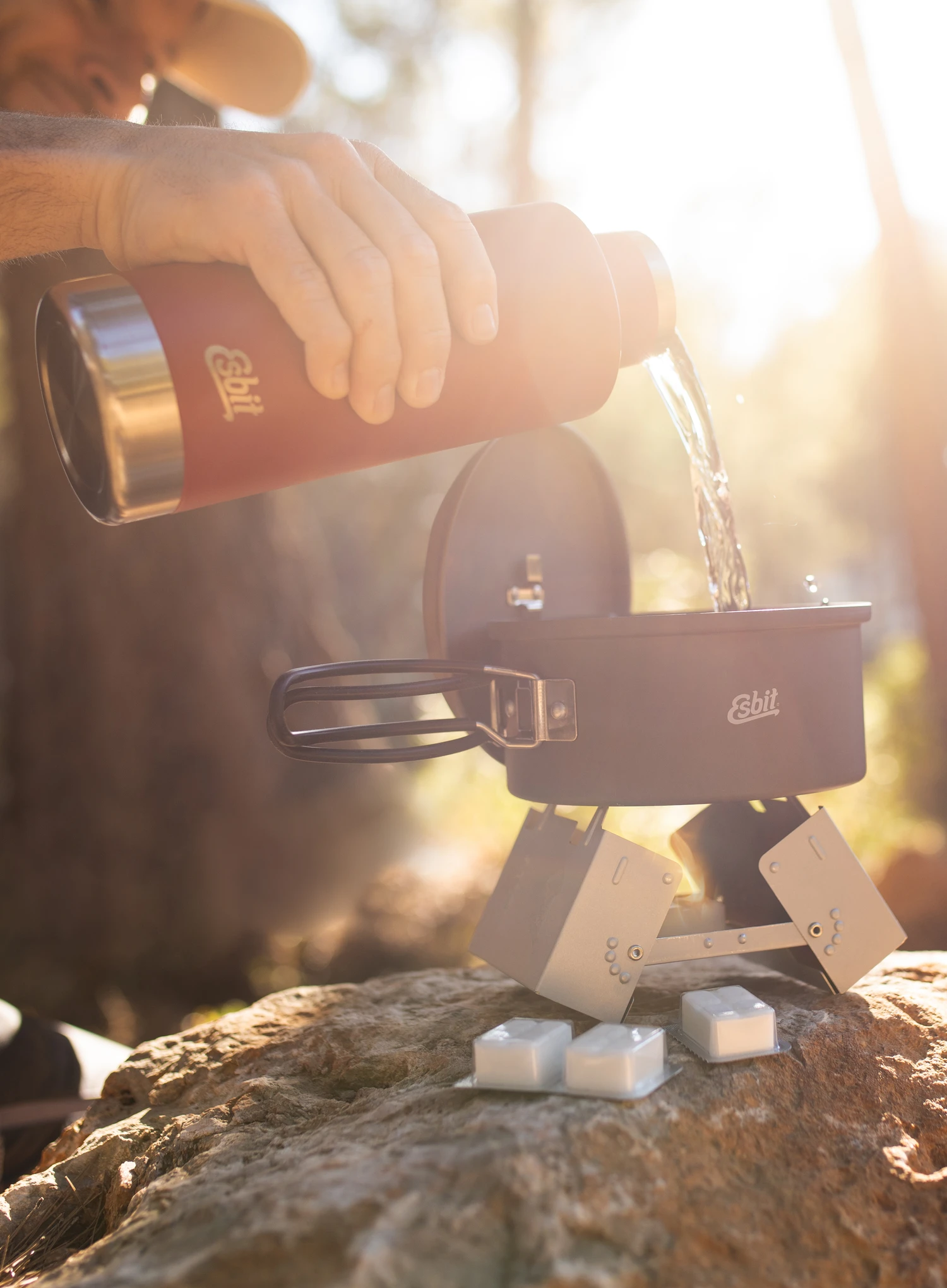 Туристически котлон Esbit Pocket Stove Large 12 x 14g