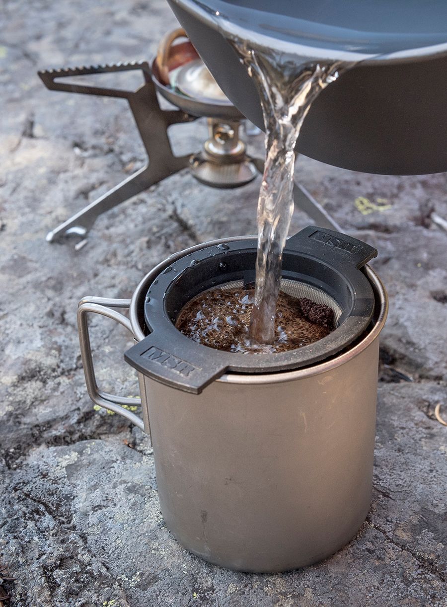 Туристически котлон MSR WhisperLite International V2 - stainless steel