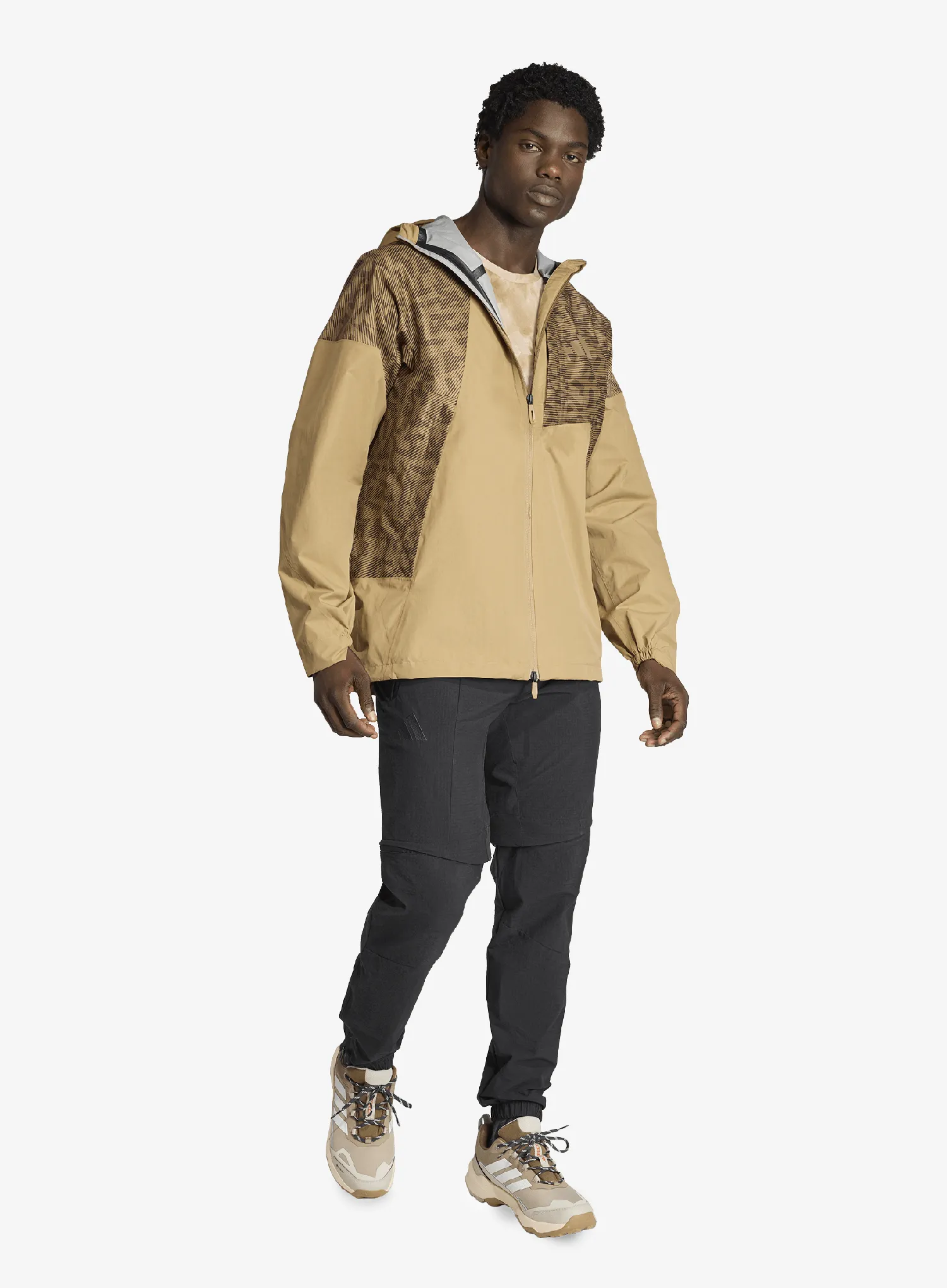 Яке adidas TERREX Xperior 2.5L Hybrid Primeknit Climaproof Jacket - cardboard