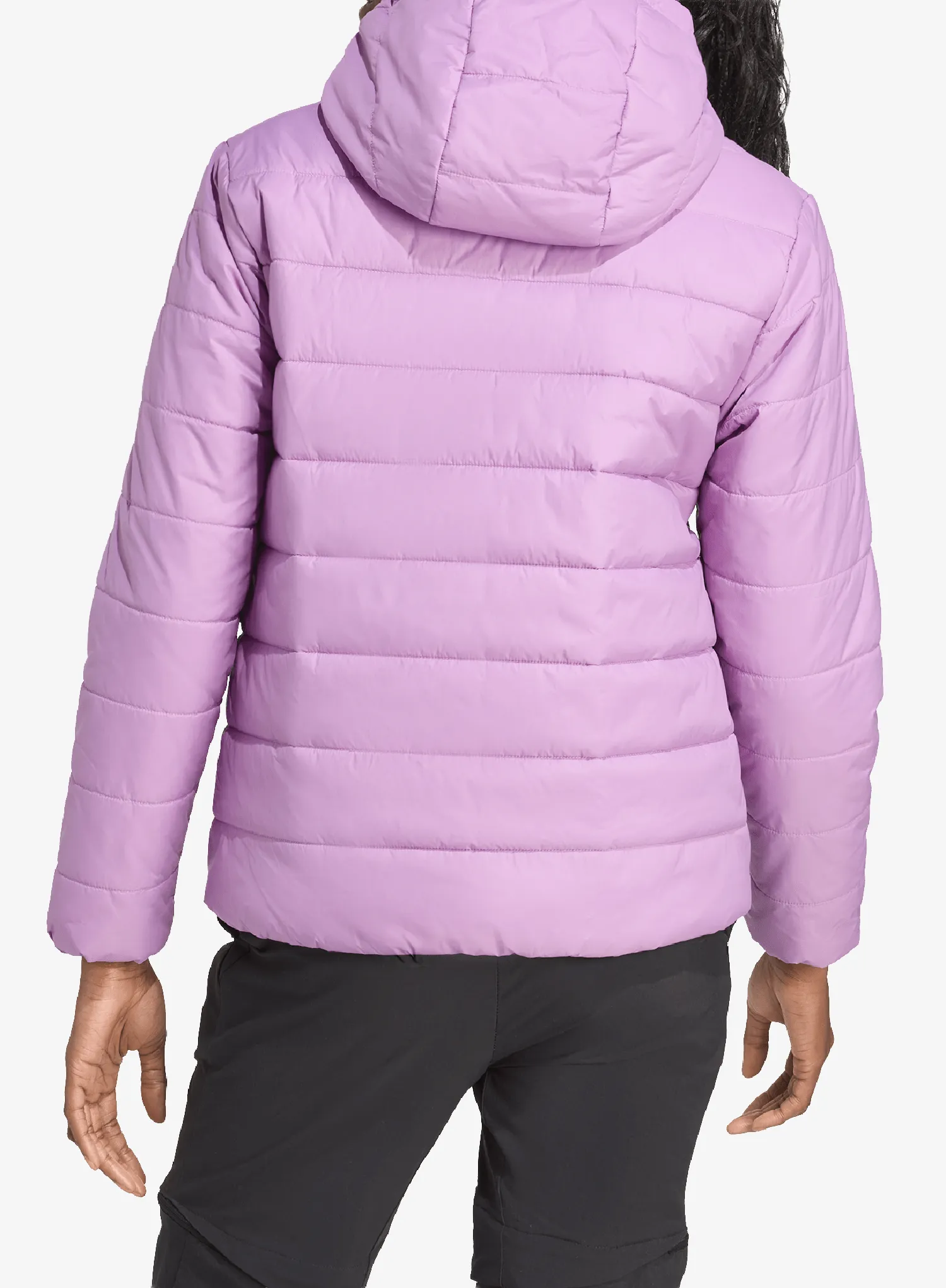 Дамско яке adidas TERREX Multi Essentials CLIMAWARM Insulated Hooded Jacket - preloved purple