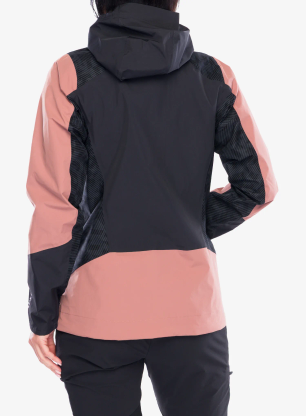 Дамско яке adidas TERREX Xperior Hybrid RAIN.RDY Jacket - warm clay/black