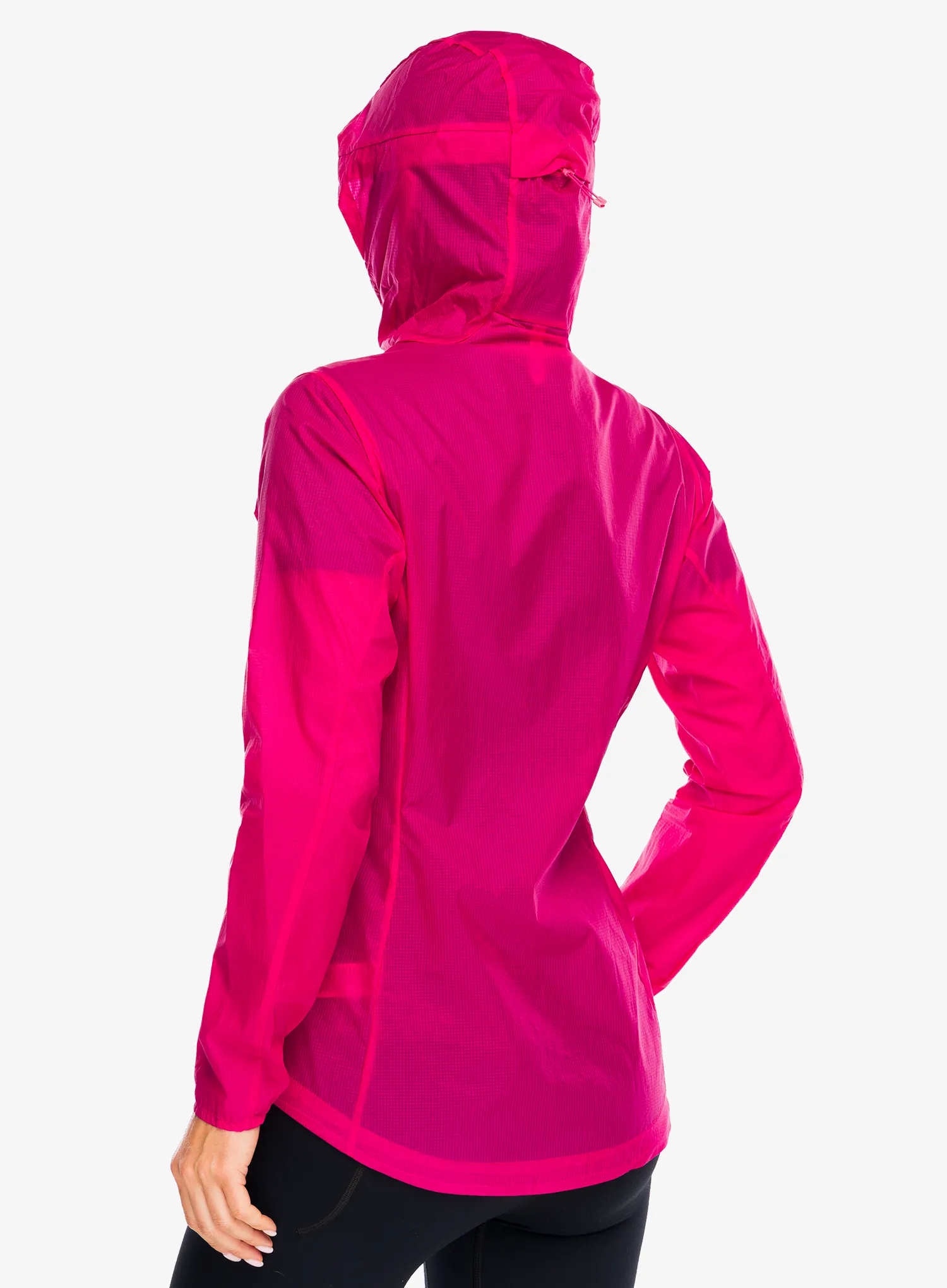 Дамско яке за бягане Patagonia Houdini Jacket - luminous pink