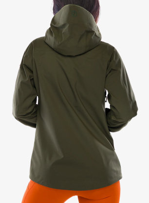 Дамско яке Fjallraven Keb Eco-Shell Jacket - deep forest