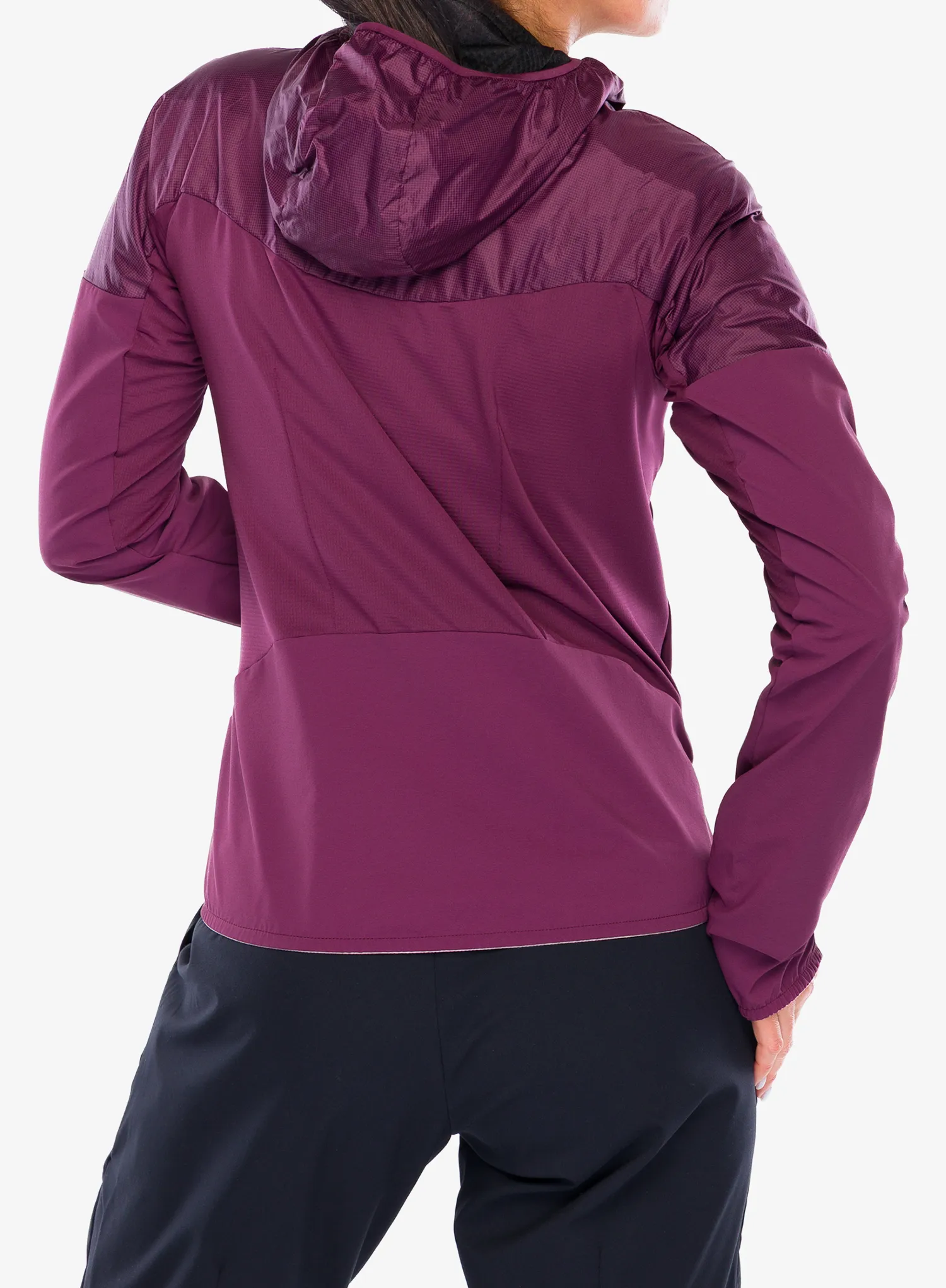 Дамско яке Montura Spitze Hybrid Jacket - wine red/light rose