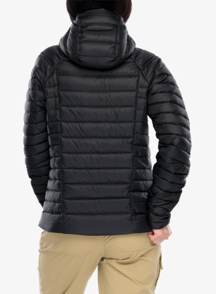 Дамско яке Patagonia Down Sweater Hoody - black