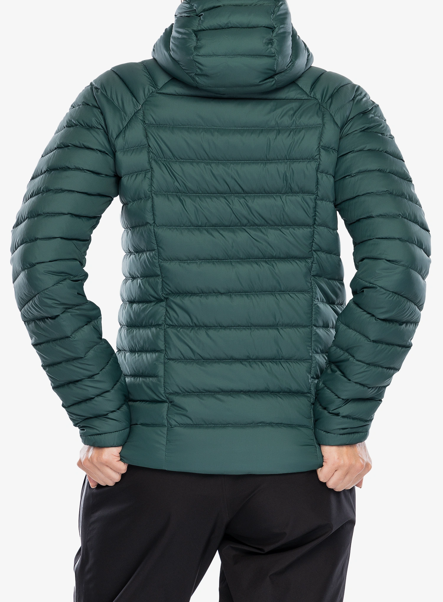 Дамско яке Patagonia Down Sweater Hoody - cascade green