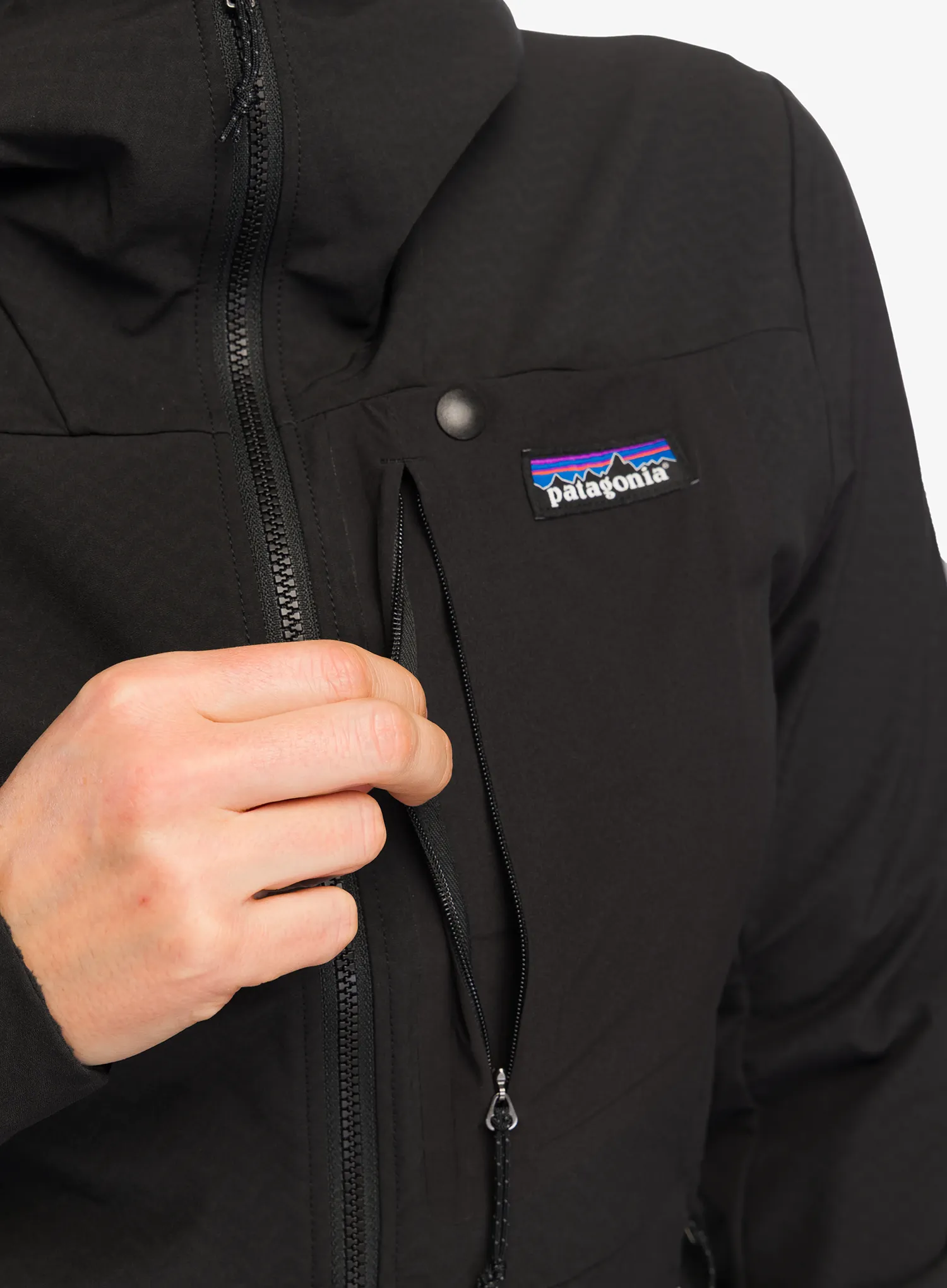 Дамско яке Patagonia R1 CrossStrata Hoody - black