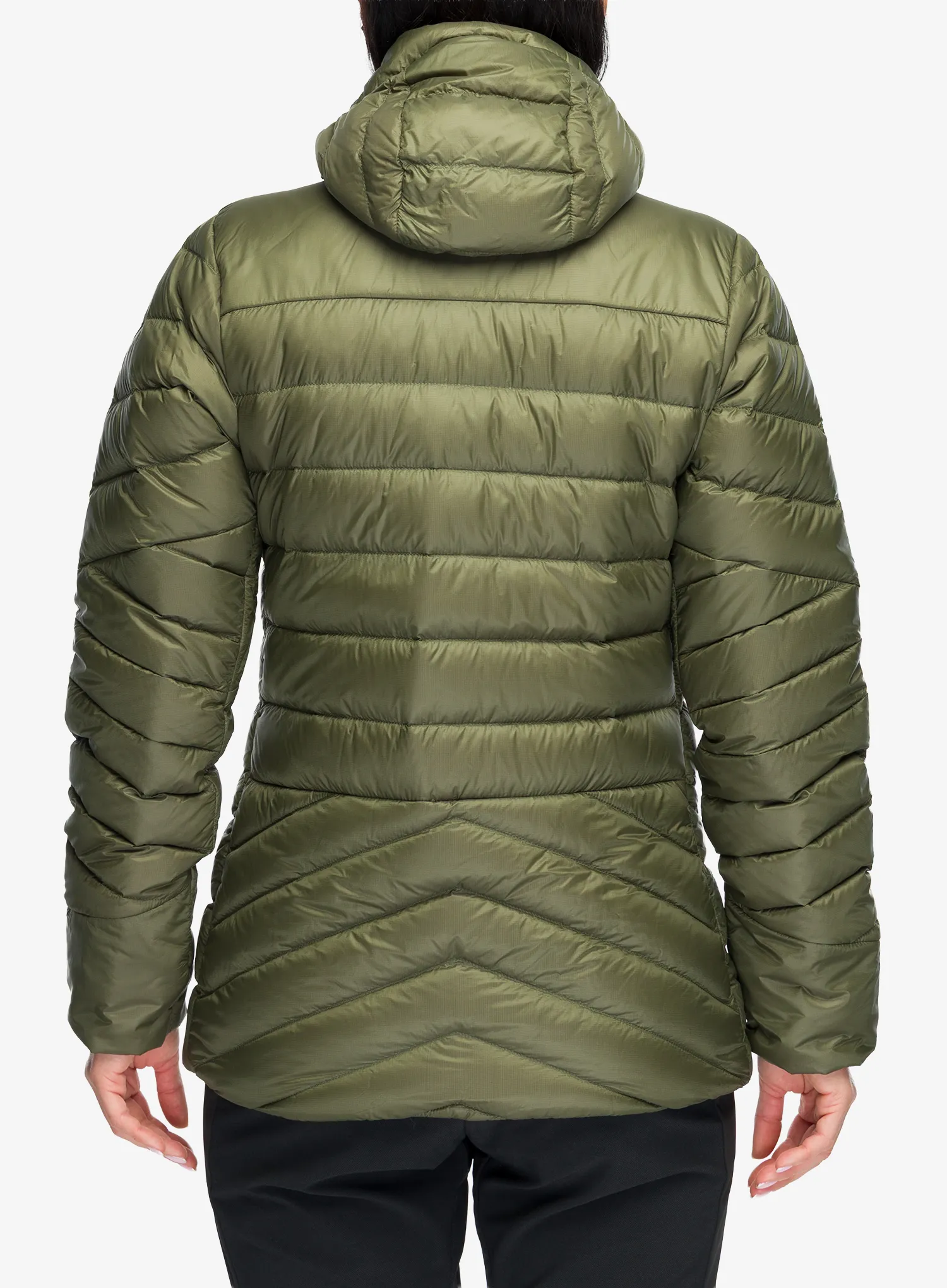Дамско яке Salewa Ortles Med 3 RDS Dwn Jacket - faded green