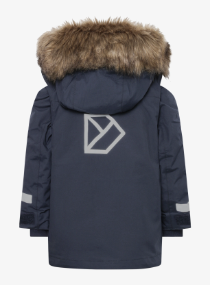 Детско яке Didriksons Bjarven Parka 4 - navy