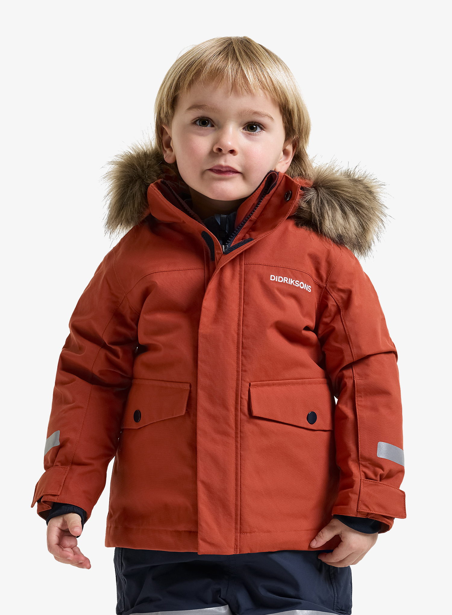 Детско яке Didriksons Bjarven Parka 5 - rust