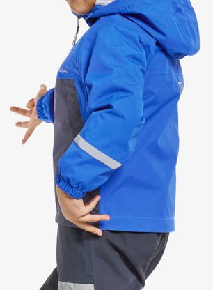 Детско яке Didriksons Bladet Jacket - caribbean blue