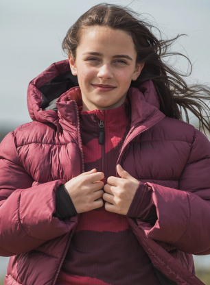 Детско яке Didriksons Scoria Parka - anemon red