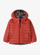 Детско яке Patagonia Baby Reversible Down Sweater Hoody - salmon energy/ink black