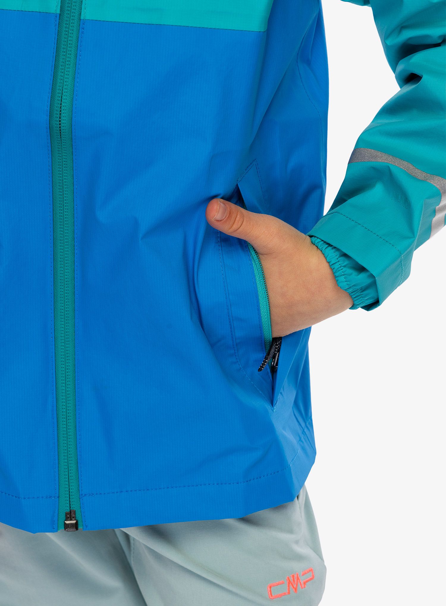 Детско яке Patagonia Baby Torrentshell 3L Jkt - subtidal blue