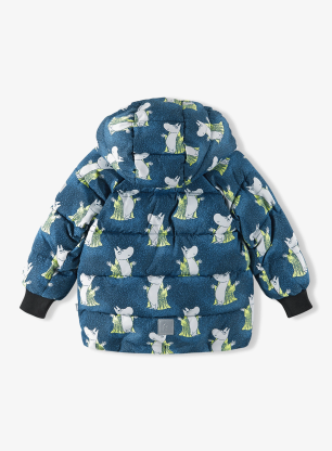 Детско яке Reima Moomin Lykta - navy