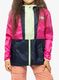 Яке за момиче Columbia Back Bowl Hooded Windbreaker - pink ice/nocturnal/key west