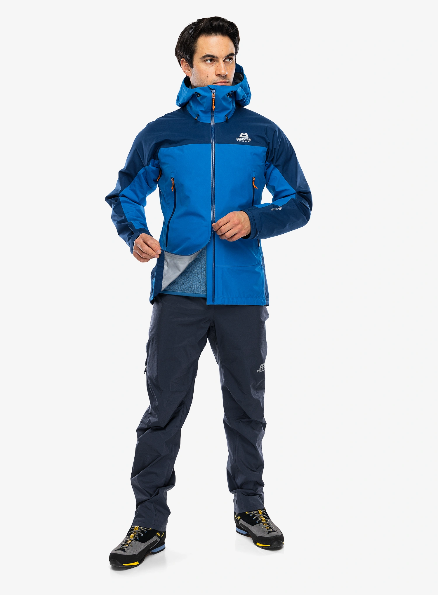 Яке GORE-TEX Mountain Equipment Saltoro Jacket - atlantic/admiral