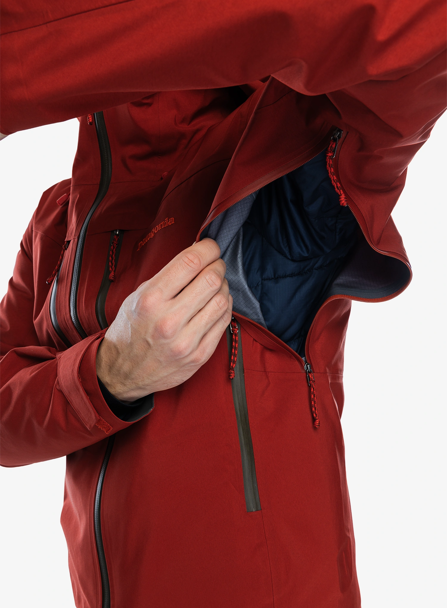 Яке GORE-TEX Patagonia Pluma PRO Jacket - amanita red
