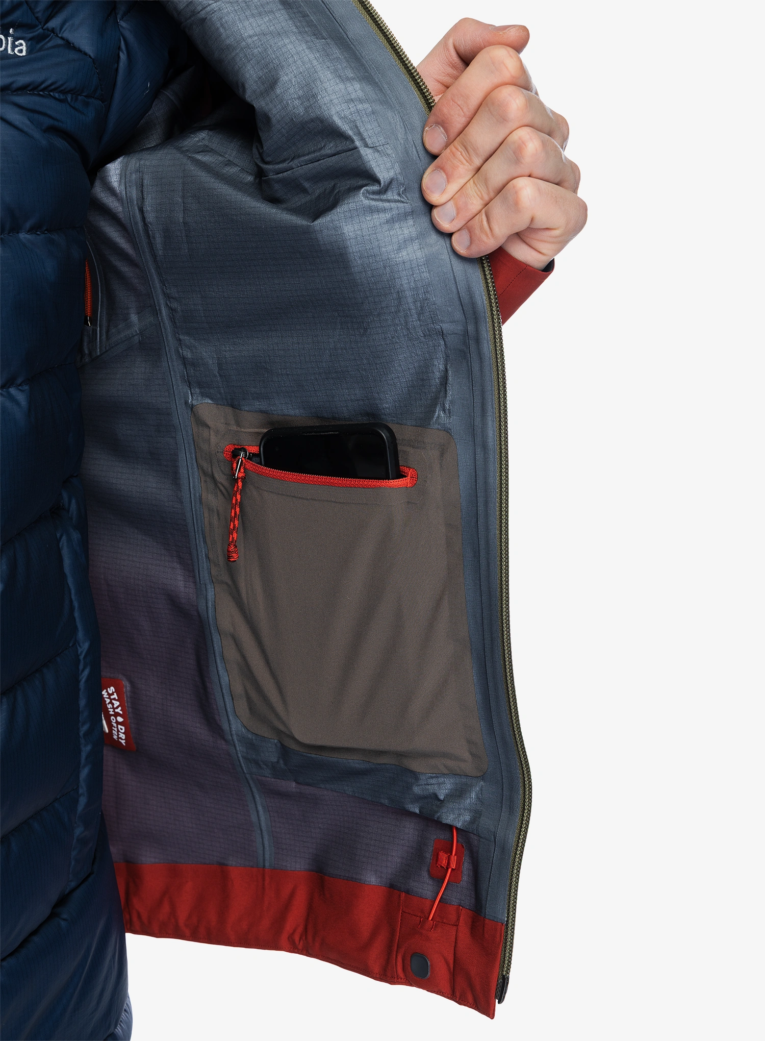 Яке GORE-TEX Patagonia Pluma PRO Jacket - amanita red
