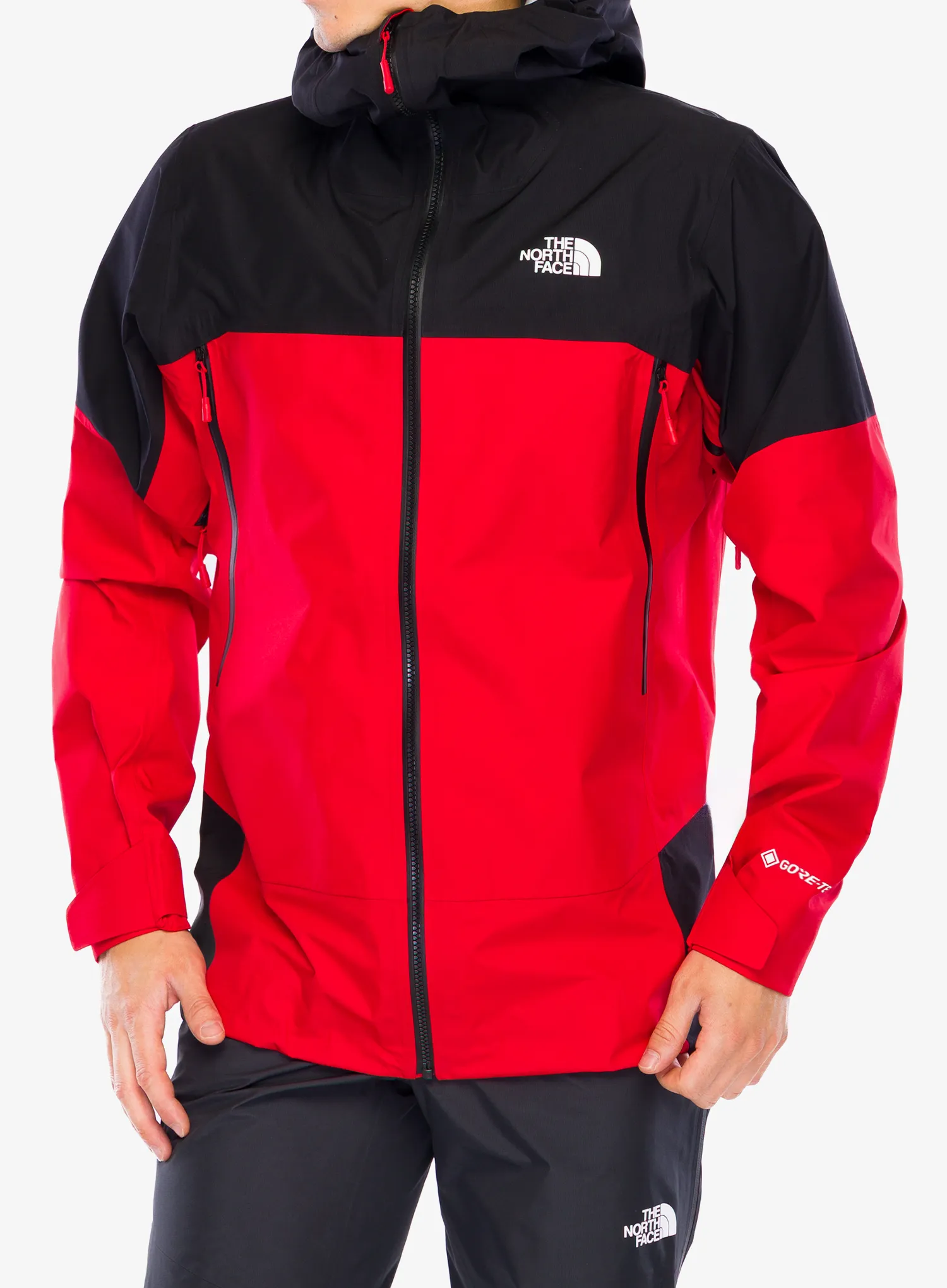 GORE サイクルジャケット レッド/ブラック Яке GORE-TEX The North Face Jazzi 3L Gtx Jacket - high risk red