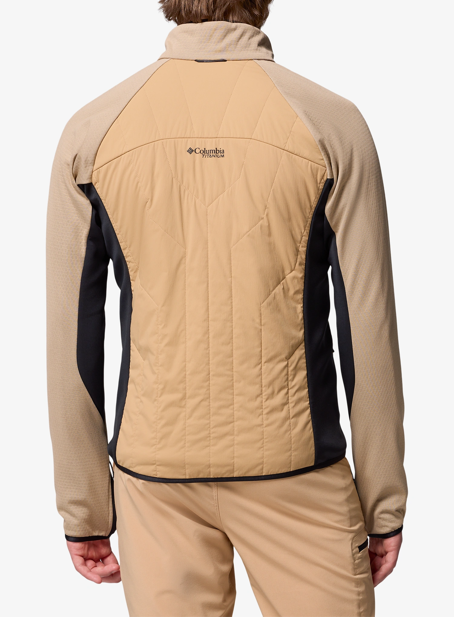 Хибридно яке Columbia Arctic Crest Hybrid Full Zip - canoe/black