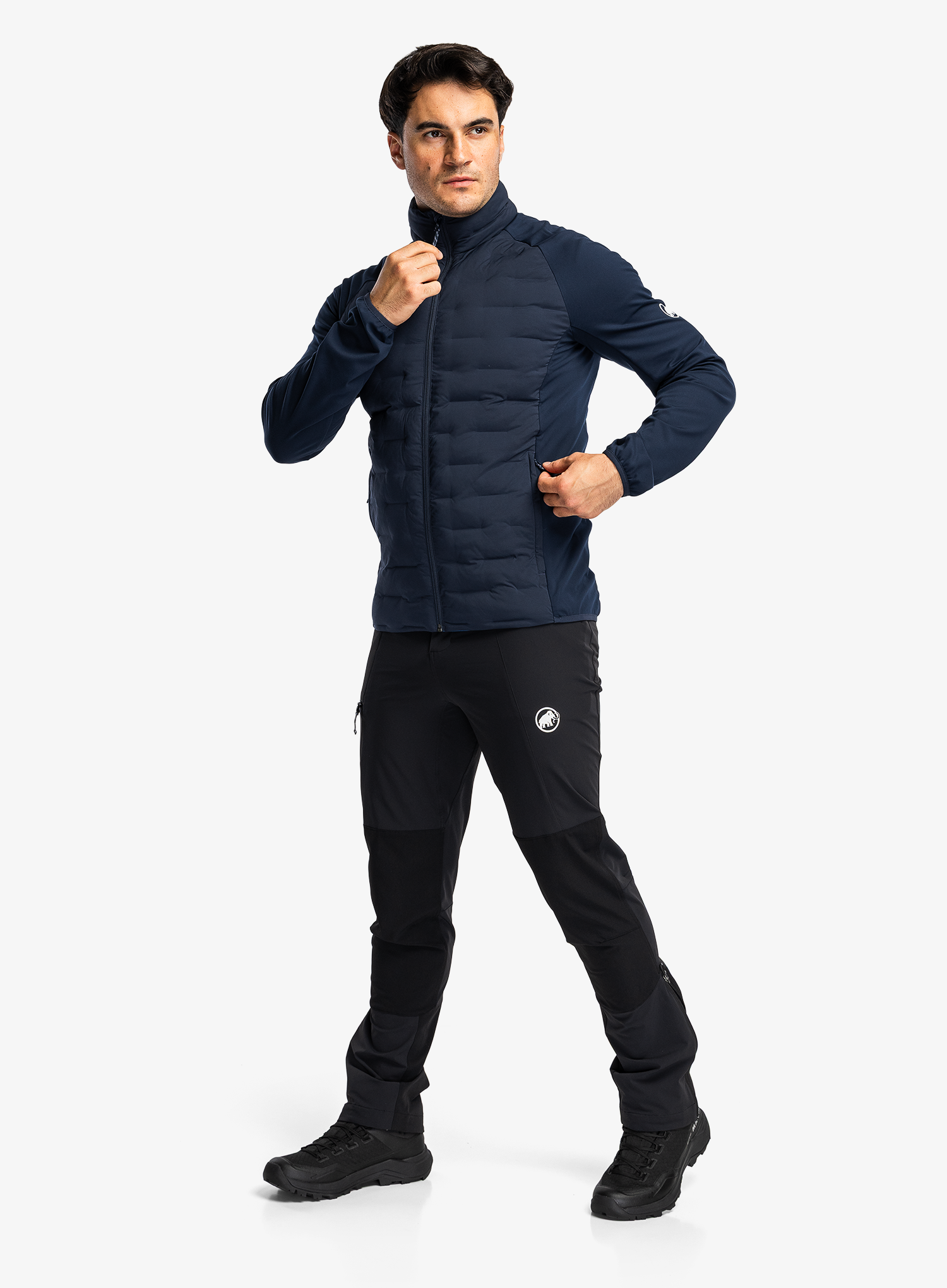Хибридно яке Mammut Sender IN Hybrid Jacket - marine