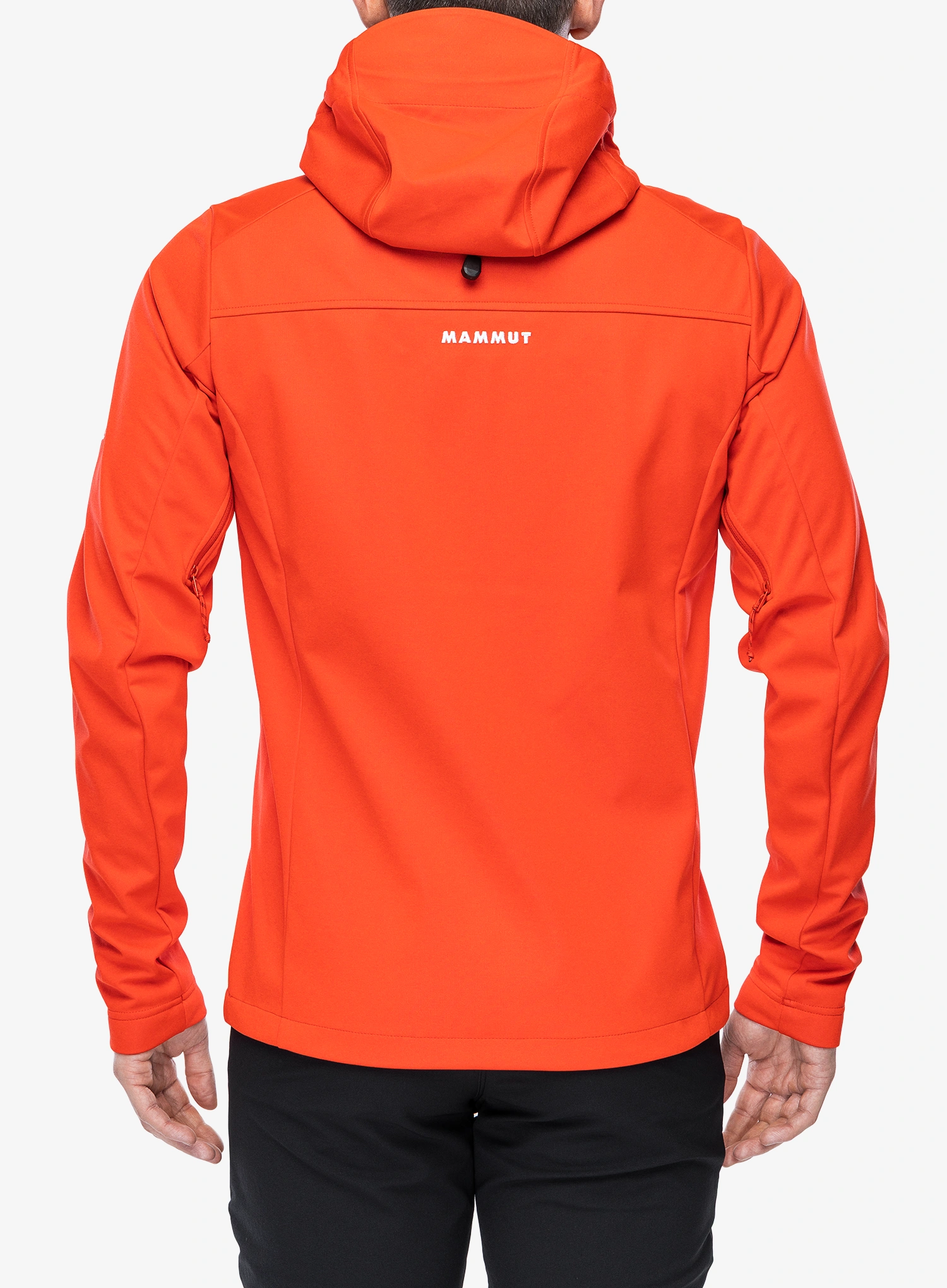 Яке Mammut Ultimate VIII SO Hooded Jacket - mammut red/black