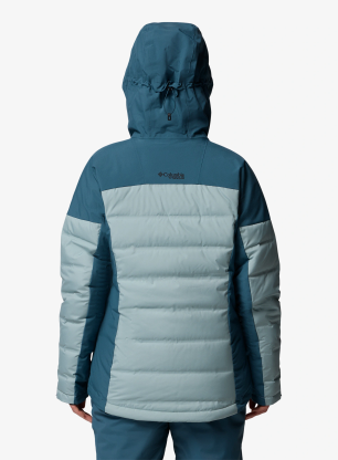 Дамско скиорско яке Columbia Glacier Ridge Down Jacket - everblue/crushed blue