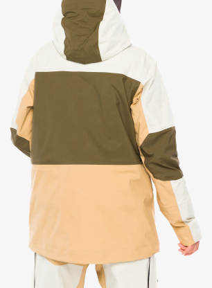 Дамско скиорско яке Peak Performance Gravity GORE-TEX 3L Jacket - sierra sand/meadow moss