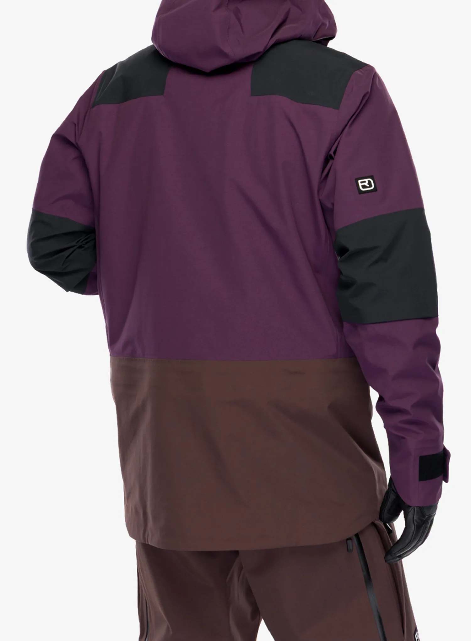 Скиорско яке Ortovox Ravine Free 3L Jacket - dark wild berry