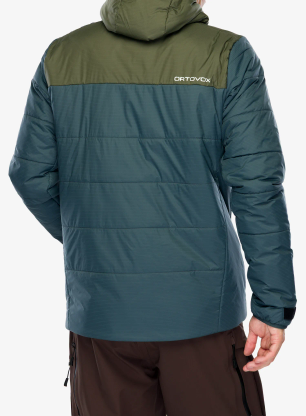 Скиорско яке Ortovox Swisswool Zinal Jacket - dark arctic grey