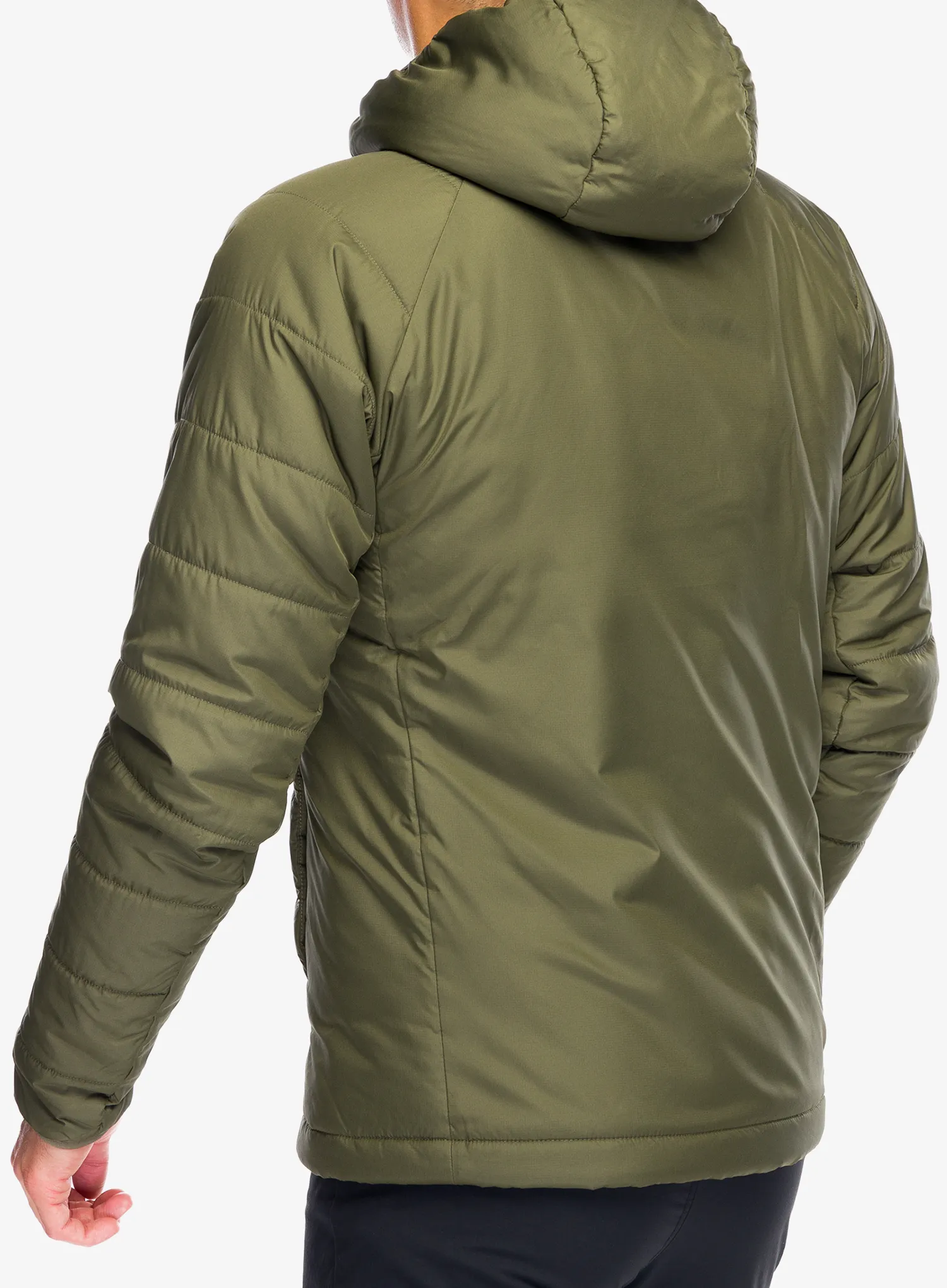 Яке с подплата adidas TERREX Multi Synthetic Insulated Hooded Jkt - olive strata