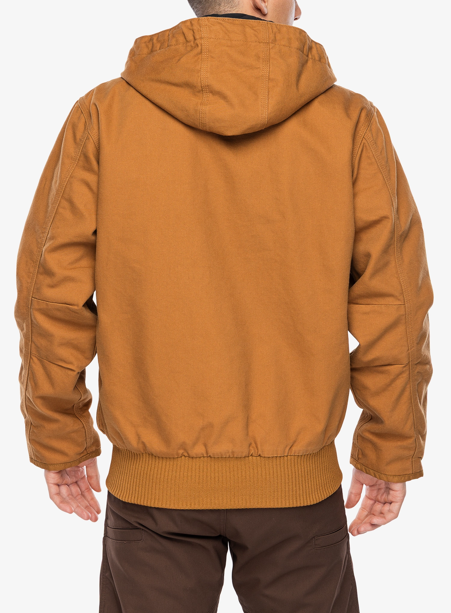 Яке с подплата Carhartt Duck Insulated Active Jacket - carhartt brown