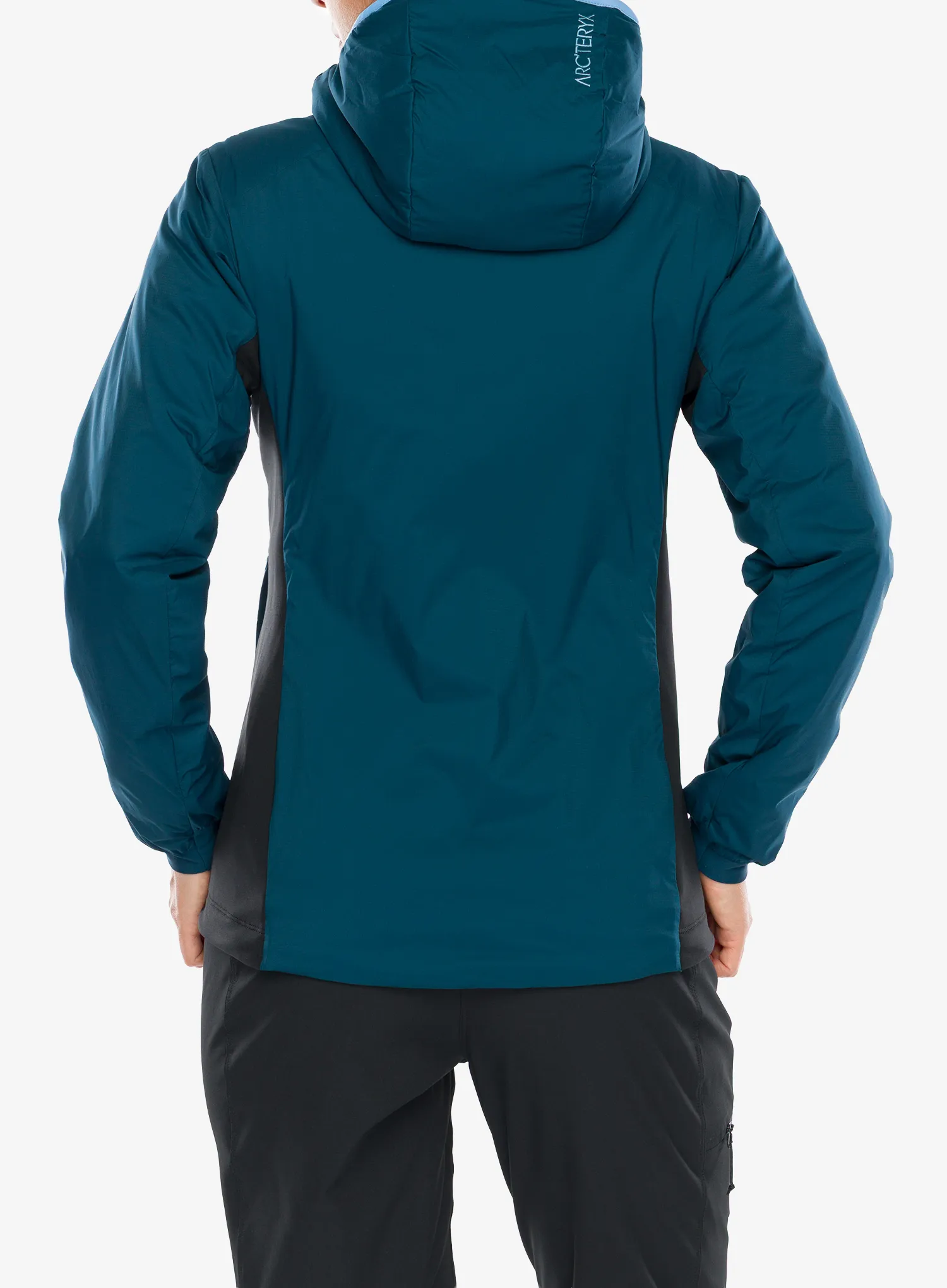 Дамско изолирано яке Arcteryx Atom Hoody - midnight frost