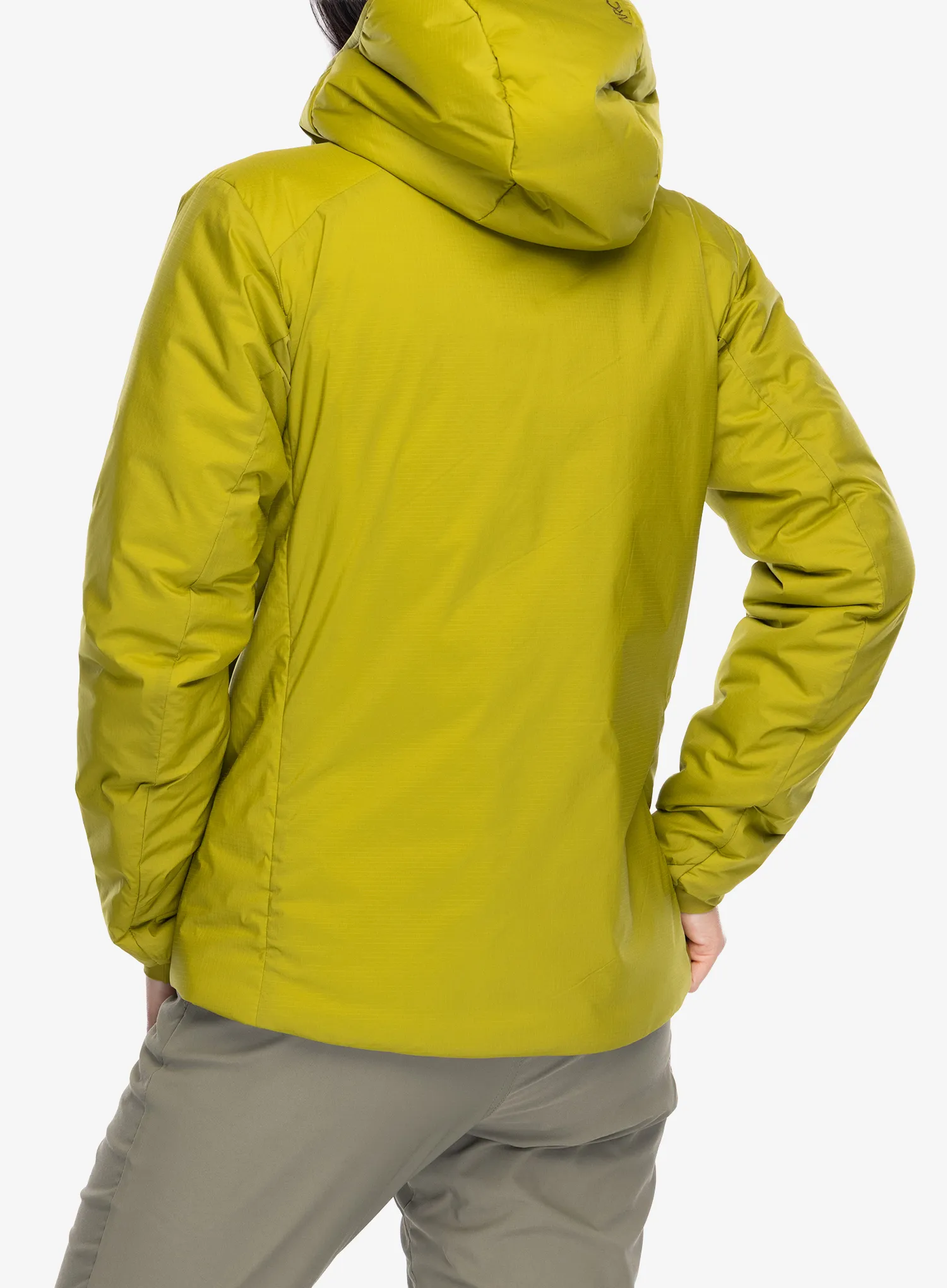 Дамско изолирано яке Arcteryx Atom SV Hoody - olive moss