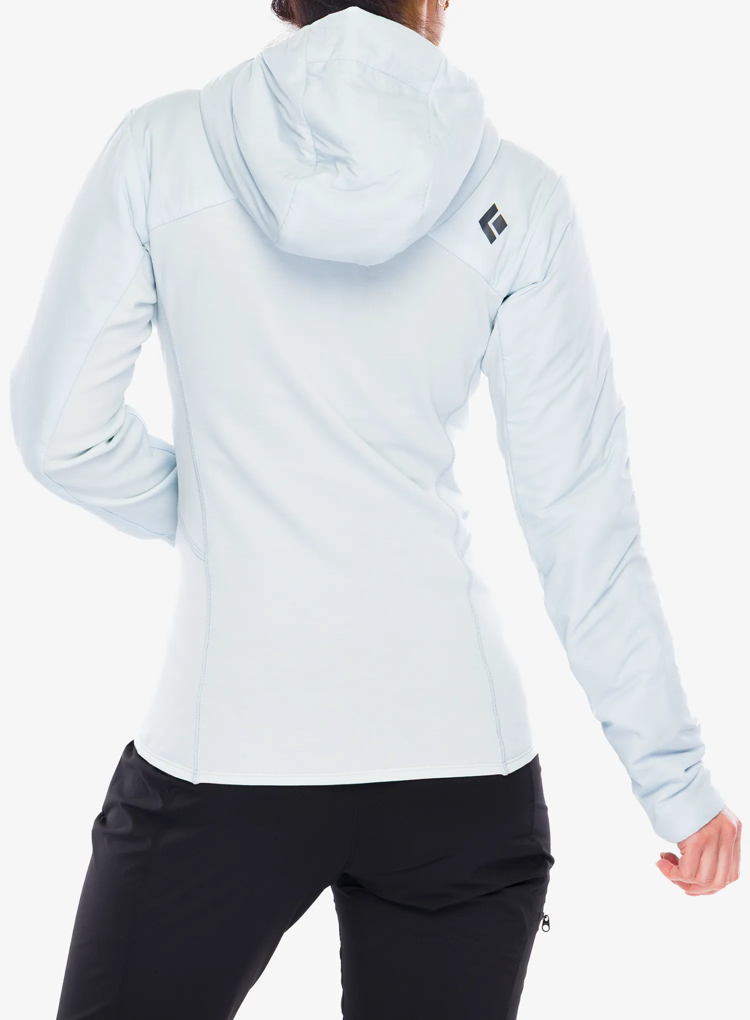 Дамско изолирано яке Black Diamond First Light Hybrid Hoody - belay blue