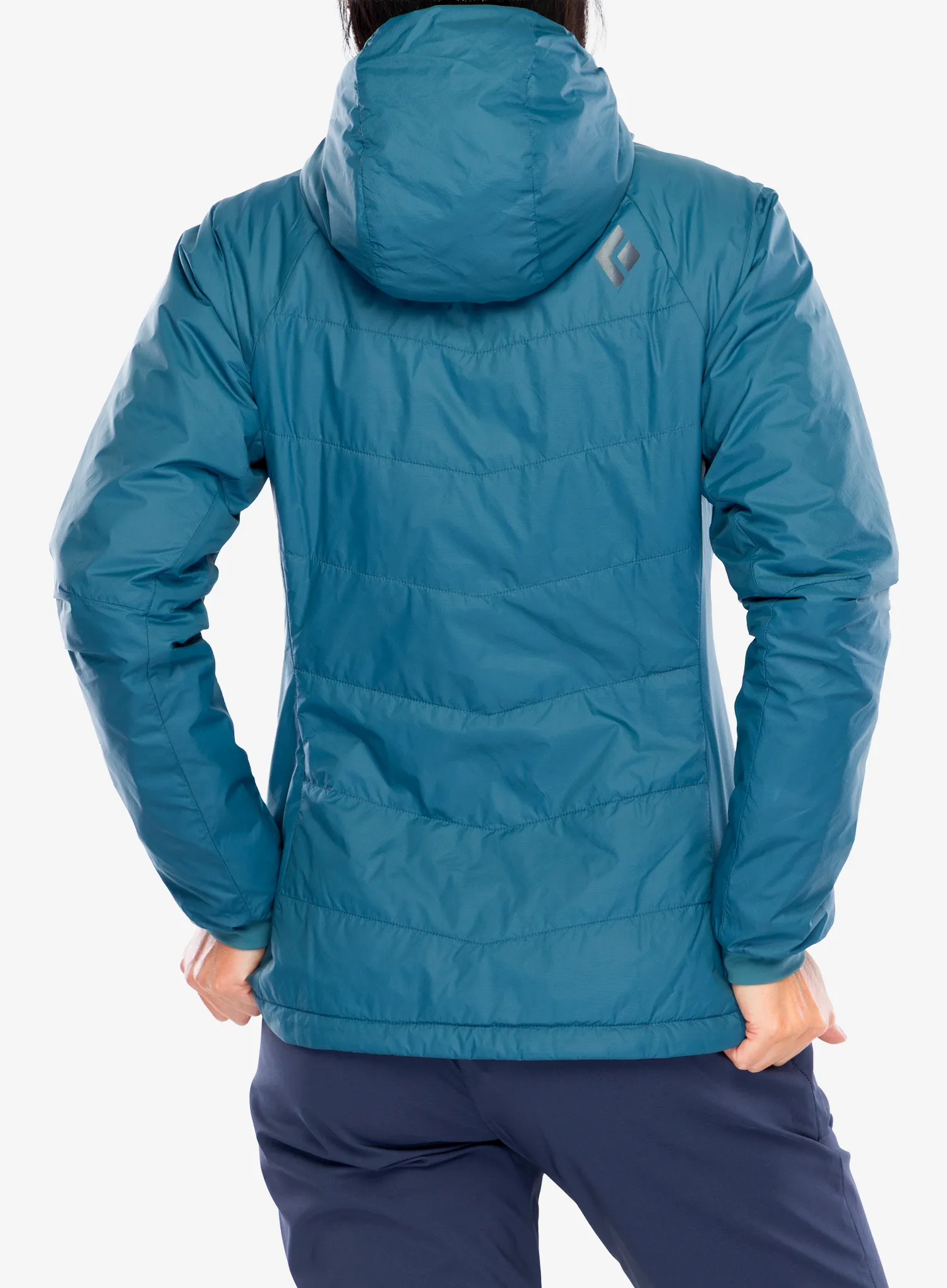 Дамско изолирано яке Black Diamond Solution Hoody - creek blue/blue