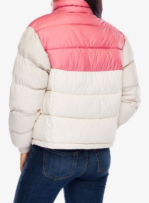 Дамско изолирано яке Columbia Pike Lake II Cropped Jacket - chalk/pink agave/dark stone
