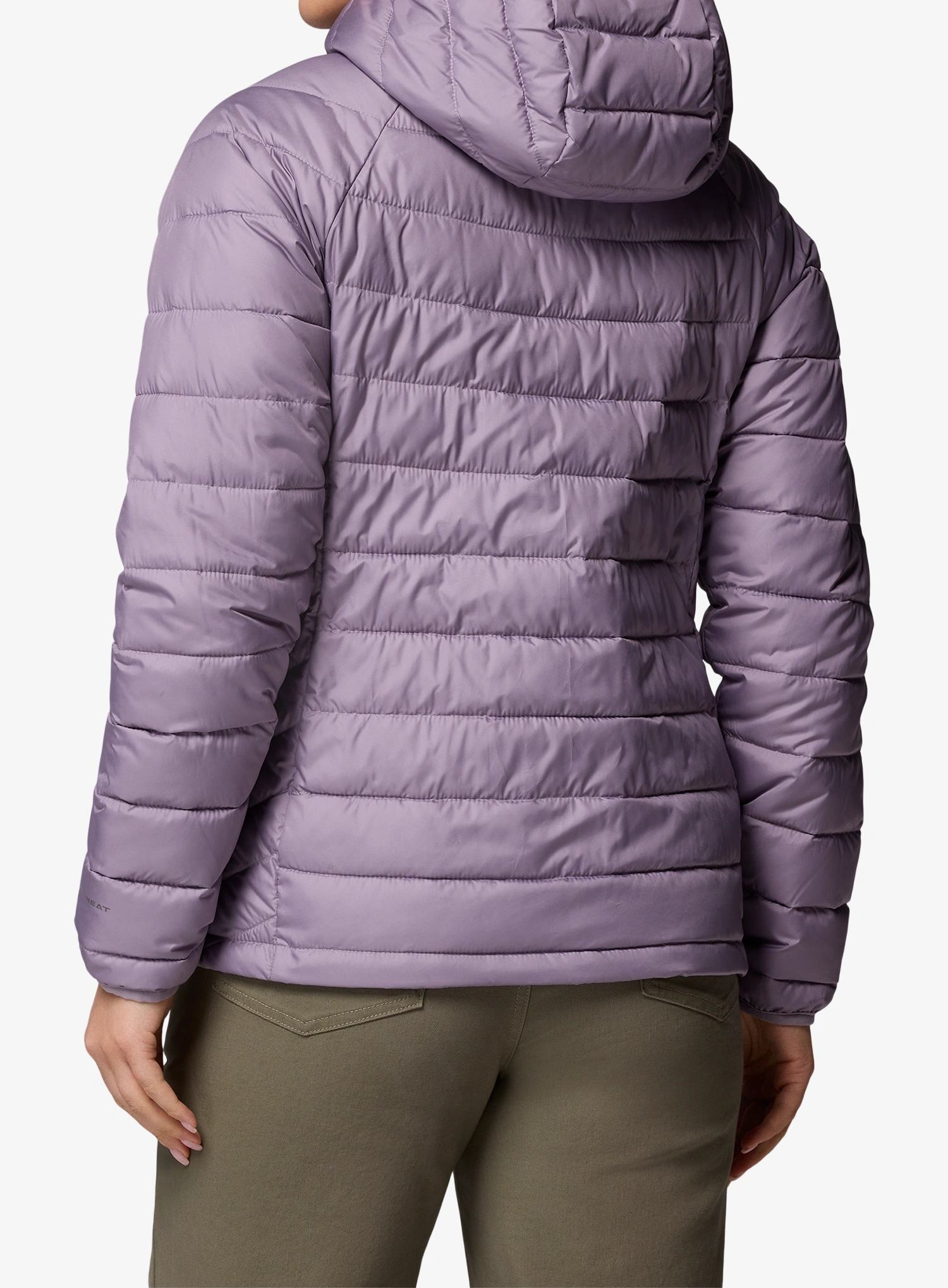 Дамско изолирано яке Columbia Powder Lite II Hooded Jacket - shale purple