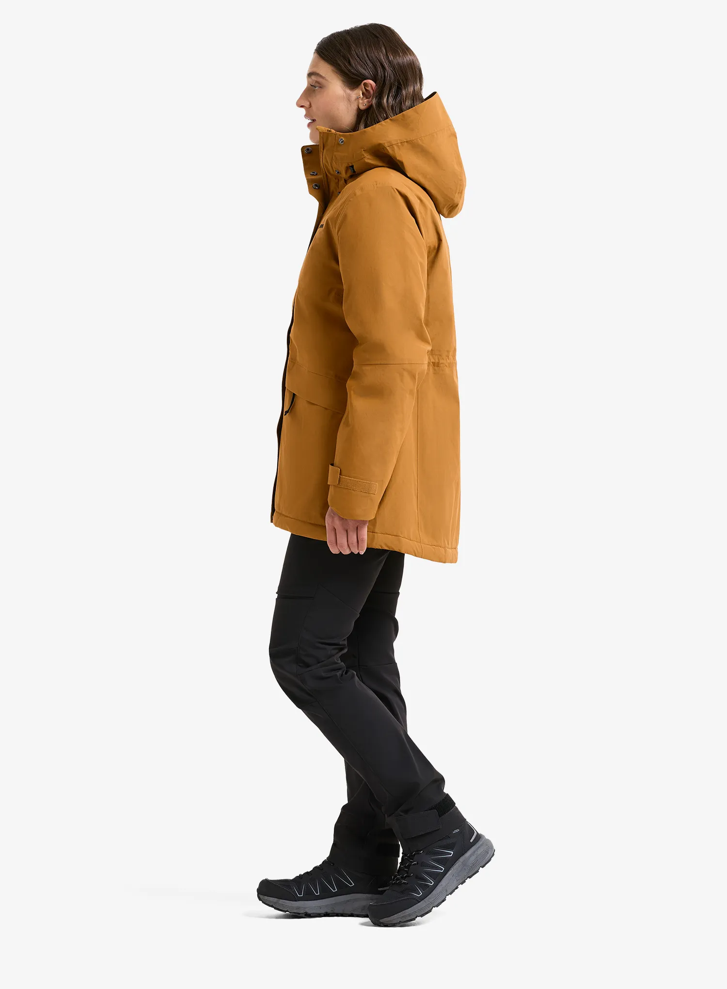 Дамско изолирано яке Didriksons Essa Jacket - spice brown