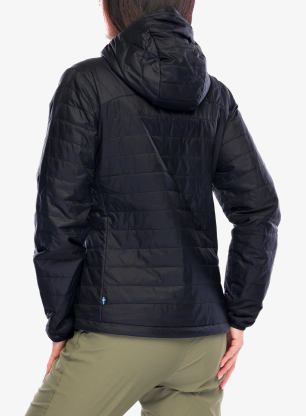 Дамско изолирано яке Fjallraven Expedition X-latt Hoodie - black