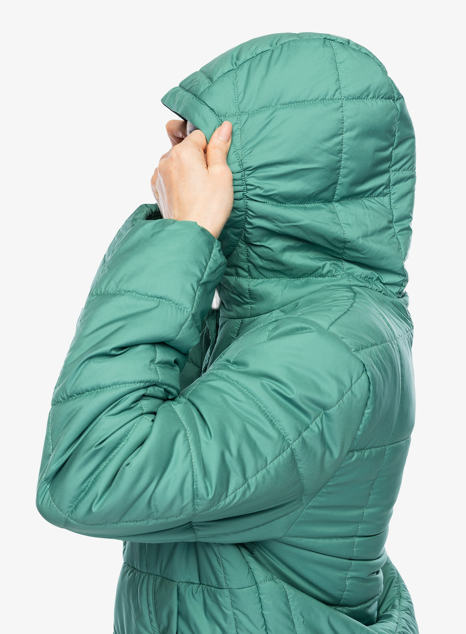Дамско изолирано яке Patagonia Light Gust Hooded P/O - heartleaf green