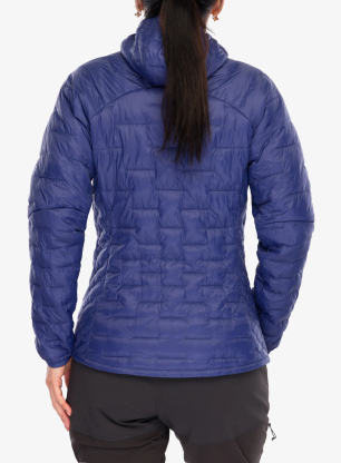 Дамско изолирано яке Patagonia Micro Puff Hoody - solstice purple