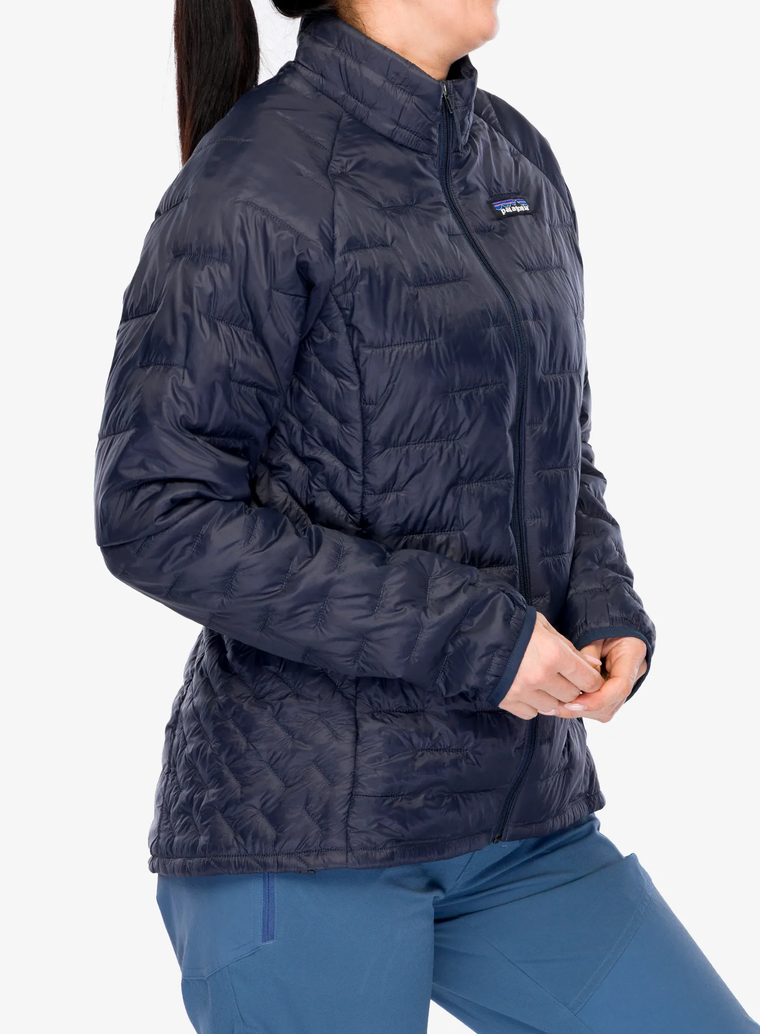 Дамско изолирано яке Patagonia Micro Puff Jacket - smolder blue