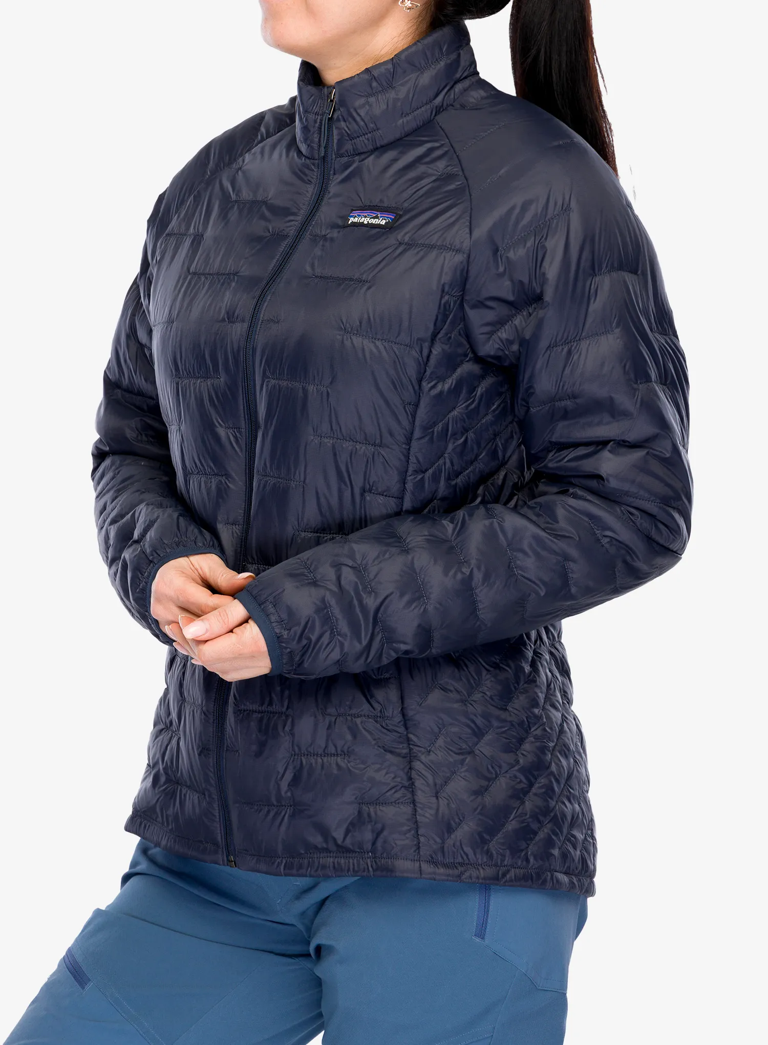 Дамско изолирано яке Patagonia Micro Puff Jacket - smolder blue